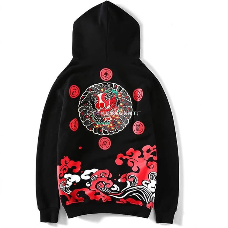 AliExpress men's casual cross-border sweatshirt amazon long sleeve trendy fashion printed pullover hood wholesale